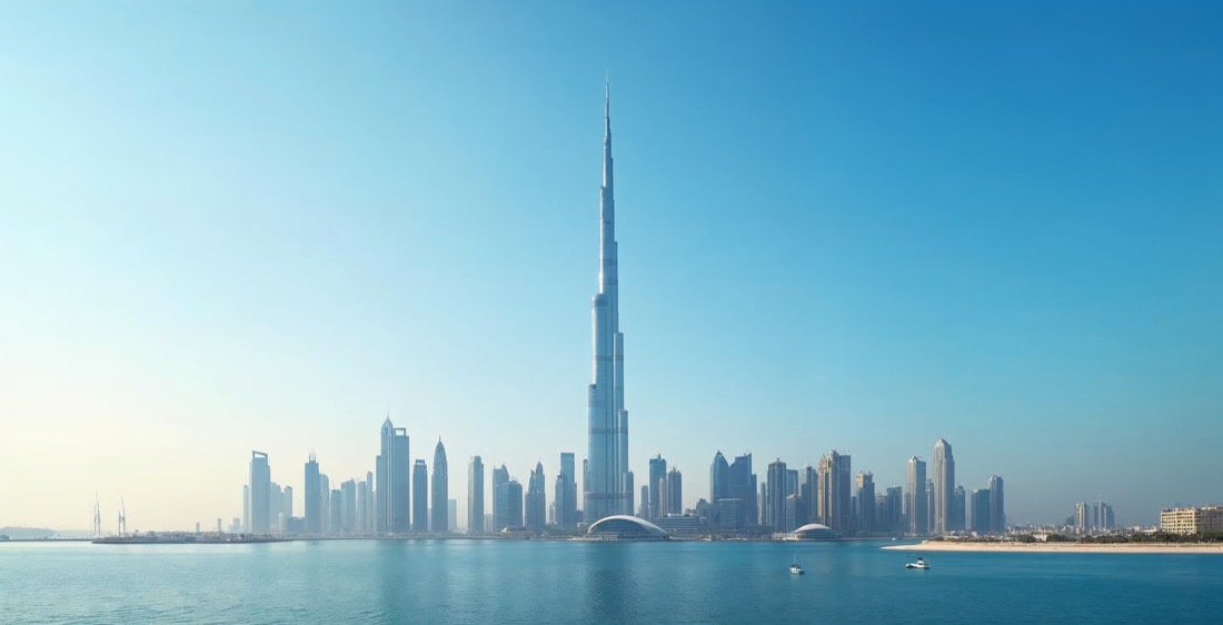 Burj Khalifa in Dubai, United Arab Emirates