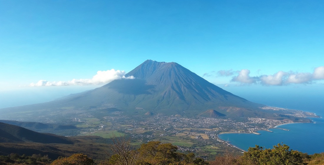 Mount Cameroon volcano, Cameroon