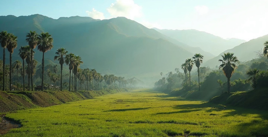 Cocora Valley wax palms, Colombia