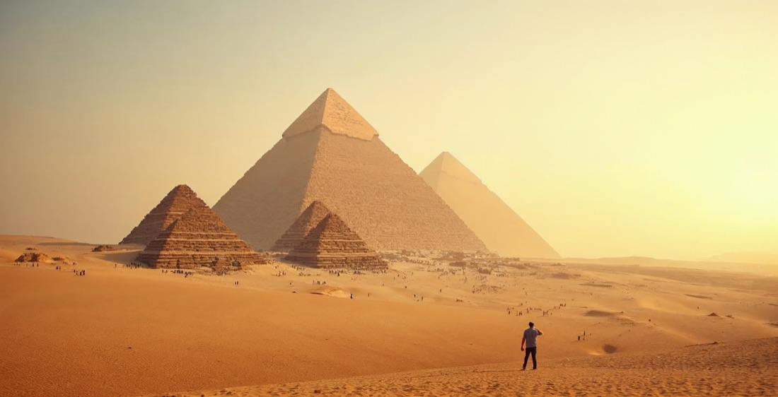 Pyramids of Giza, Egypt