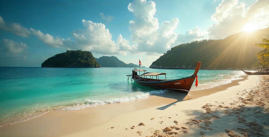 Bissagos Islands beach, Guinea-Bissau