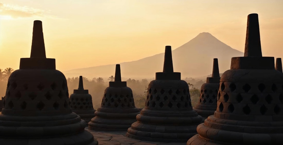 Borobudur temple, Central Java, Indonesia