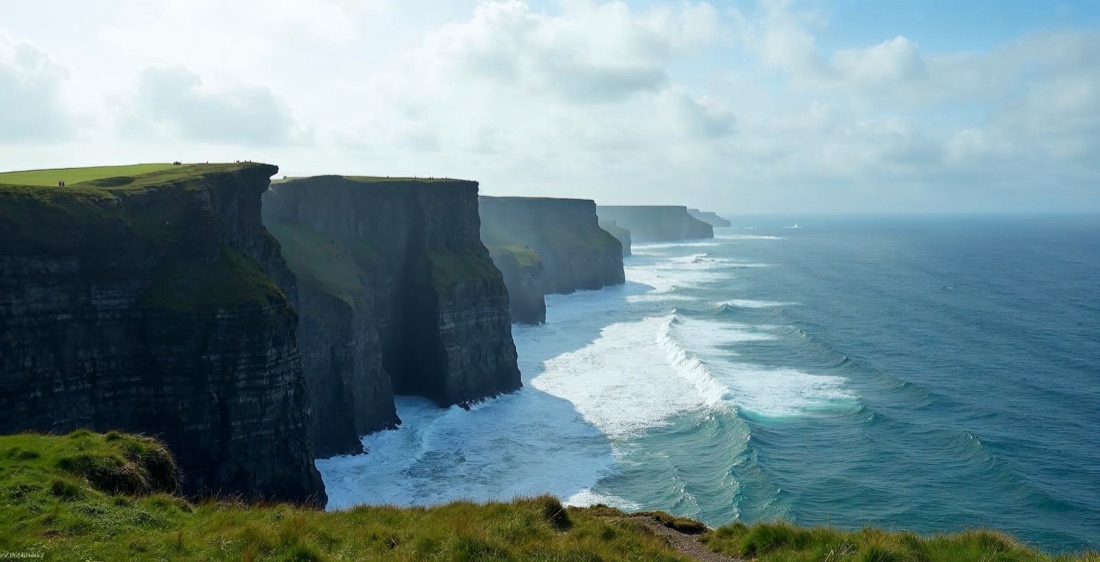 Cliffs of Moher on Ireland's Atlantic coast.