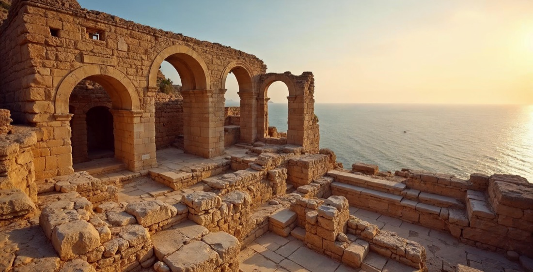 Severan arch at Leptis Magna, Libya