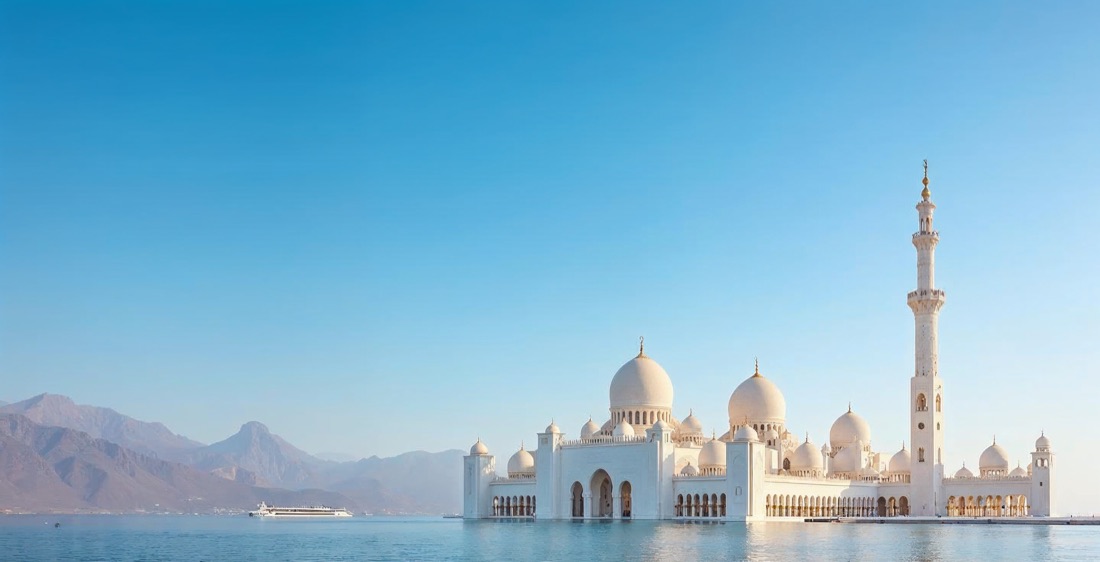 Sultan Qaboos Grand Mosque, Muscat, Oman.