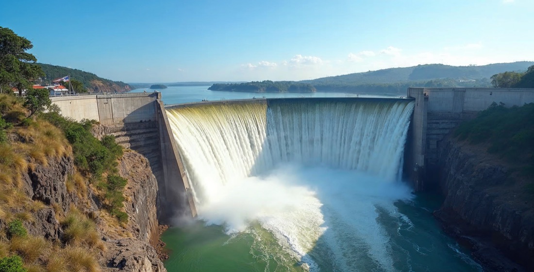 Itaipu Dam, Paraguay.