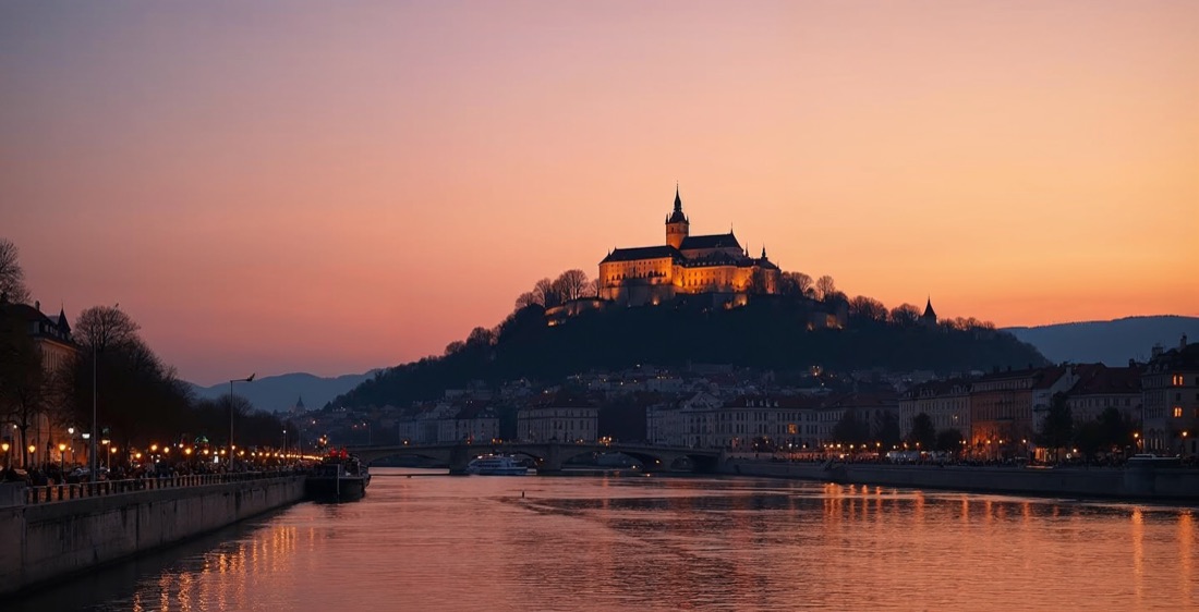 Bratislava Castle in Bratislava, Slovakia.