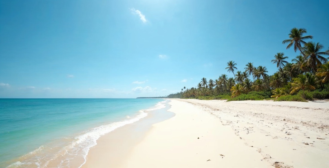 Lumley Beach in Freetown, Sierra Leone.
